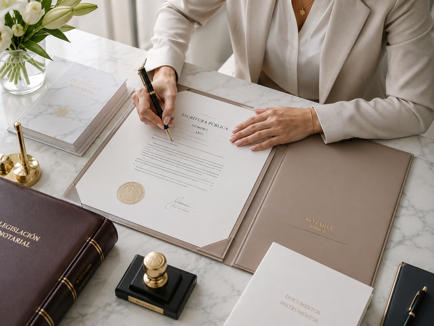 Escrituras públicas y documentación legal